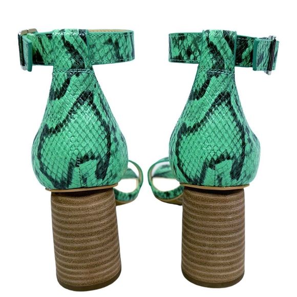 Vince Camuto Leather Two-Piece Heeled Sandals - Mejorla - Size 7.5 - Picture 6 of 10